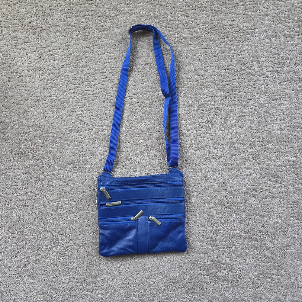 Blue Crossbody Bag